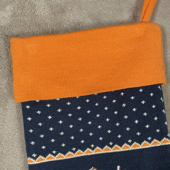 Tito's Vodka Howliday Stocking Christmas Decor Holiday Fair Isle Printed - Picture 4 of 8